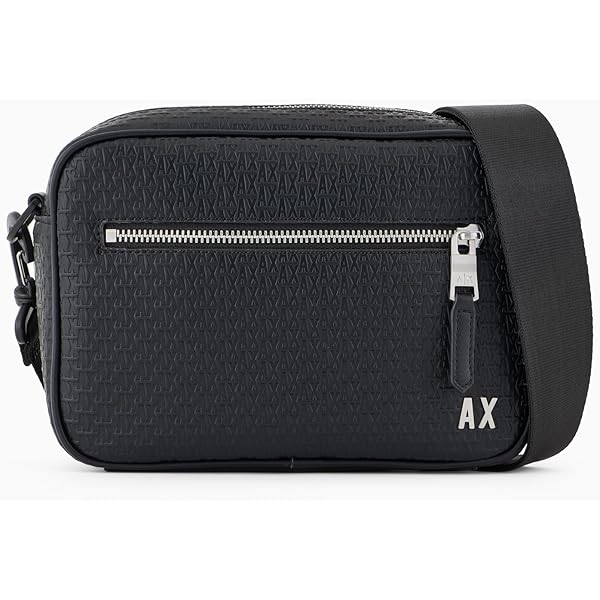 Amazon.com: Armani Exchange Men's Capri Camera Case, Black, One